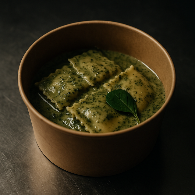 Ravioli di Ricotta e Spinaci