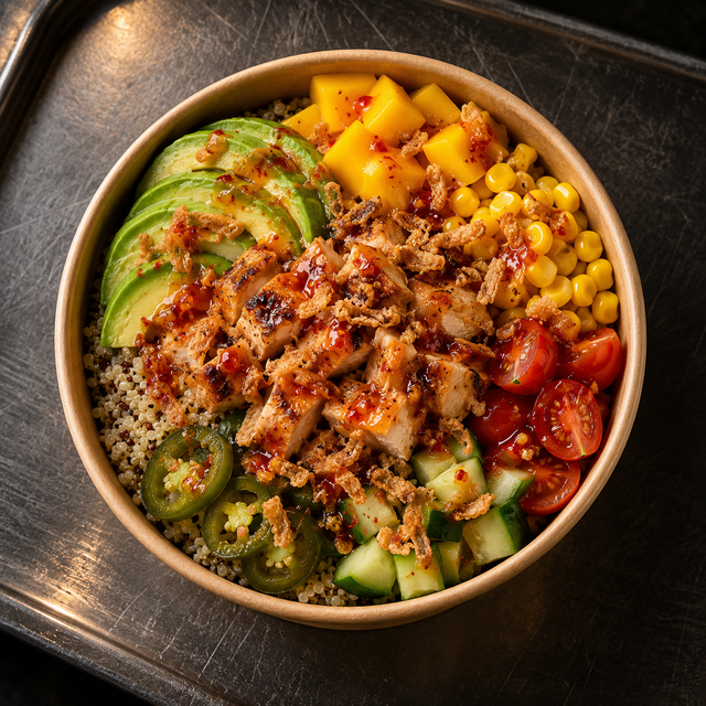 Angry Chicken Signature Bowl