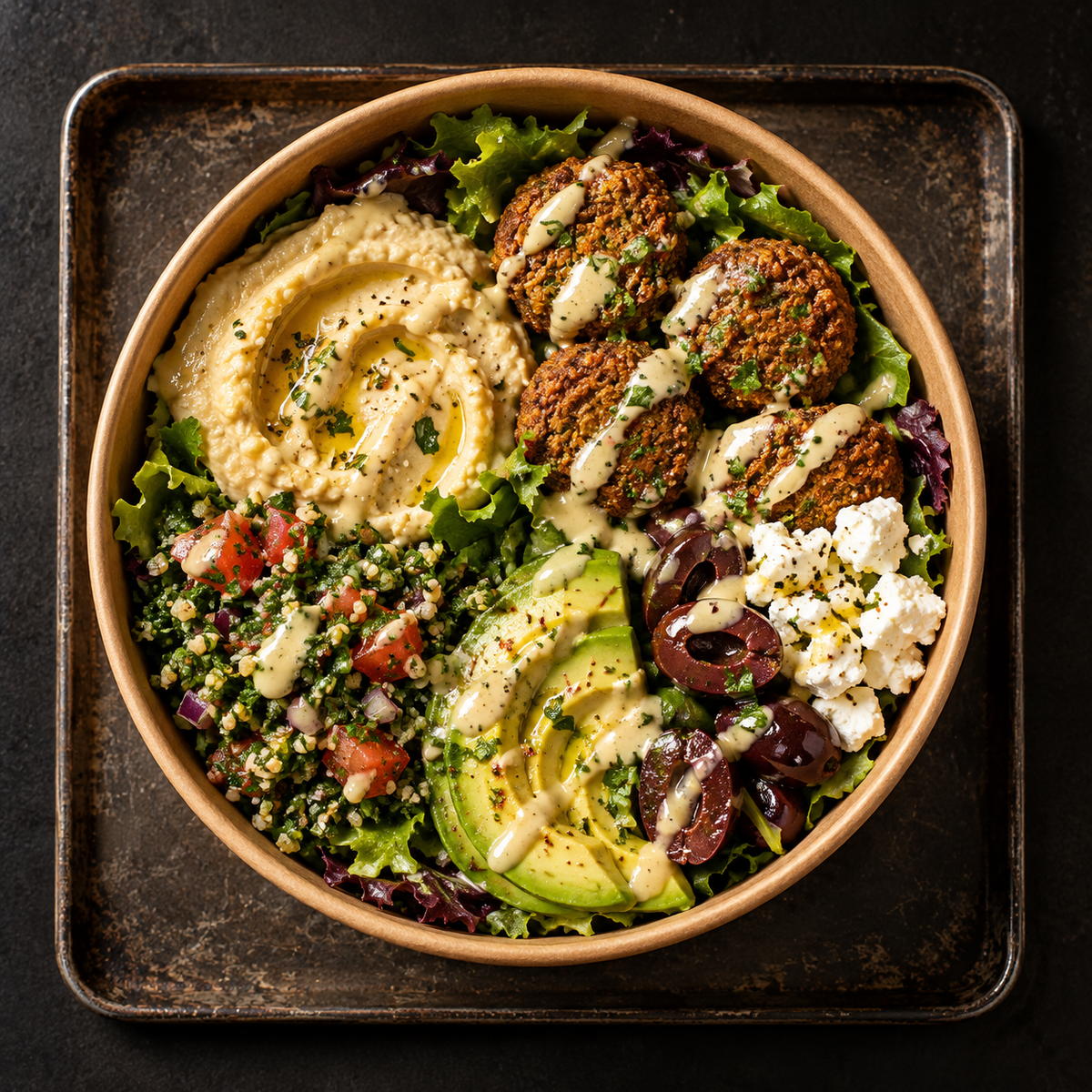 Beirut Mezze Bowl