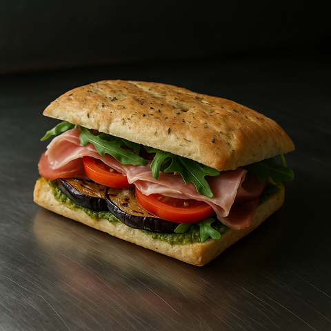 Focaccia Bread Sandwich