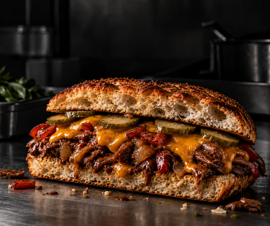 Beef Teriyaki Focaccia