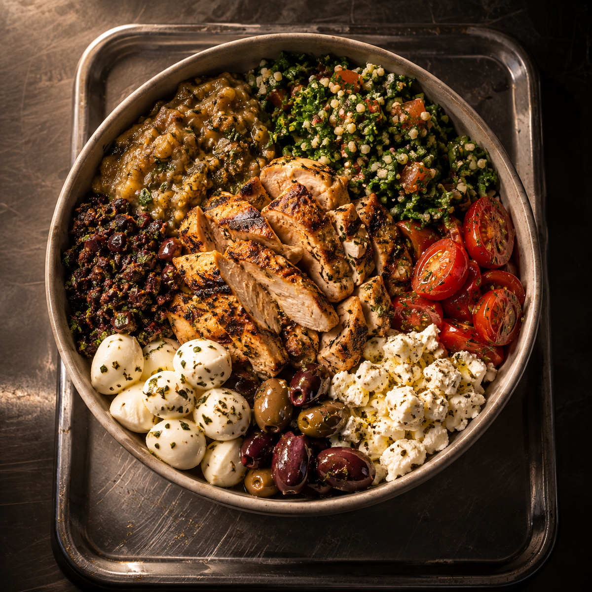 Mediterranean Chicken Bowl