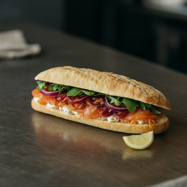 Smoked Salmon & Goat Cheese